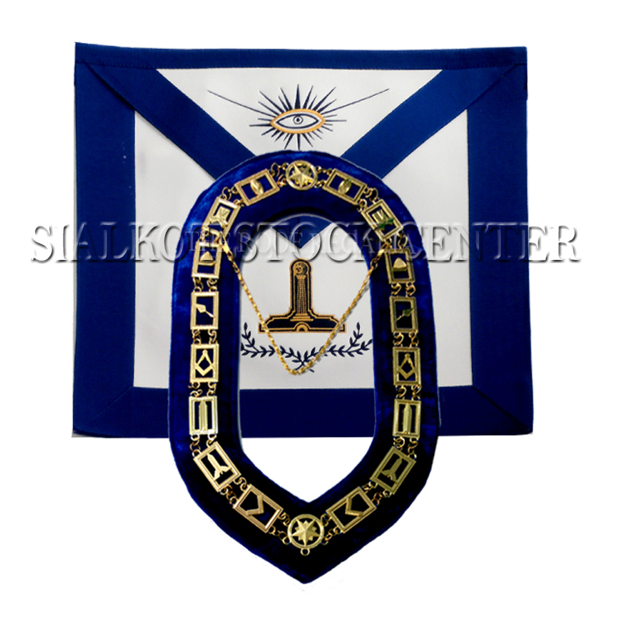 Blue Lodge Officer Apron And Chain Collar